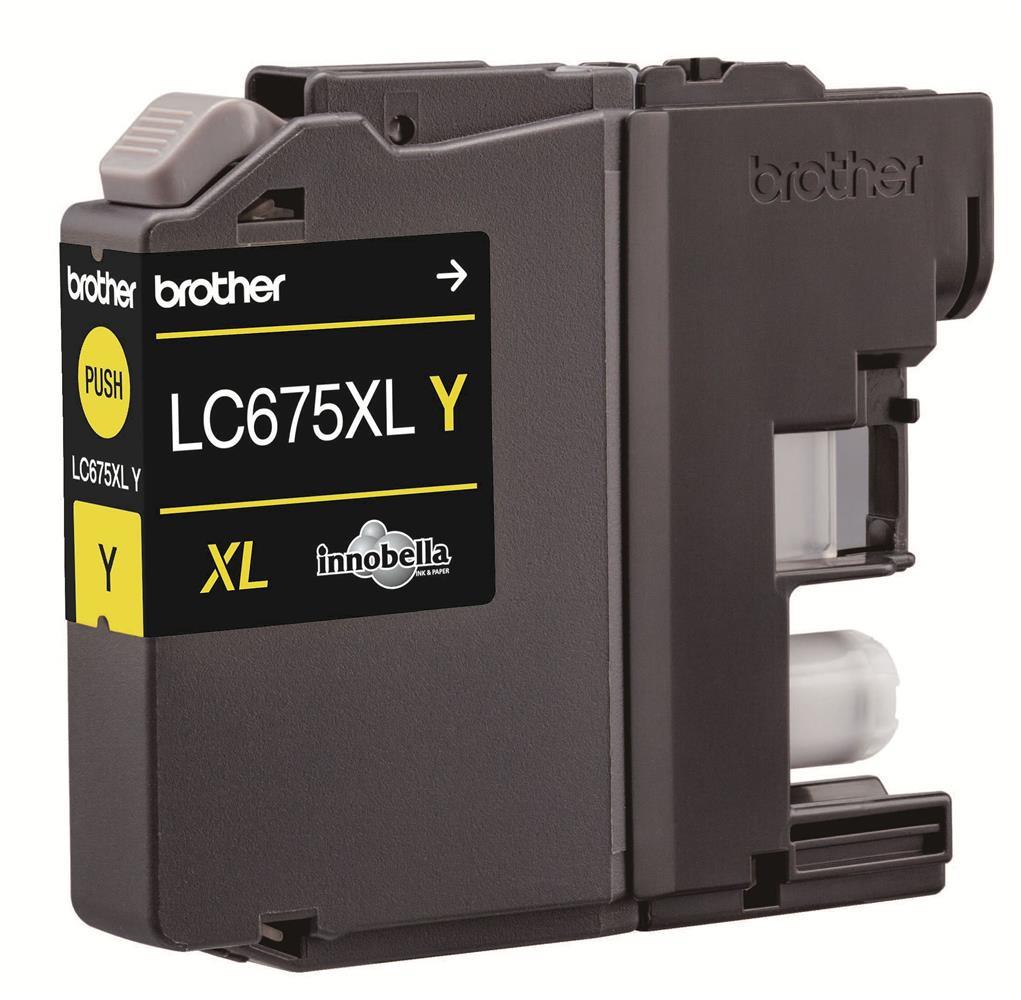 BROTHERBrother LC675XLY Yellow Sarı 1.200 Sayfa Kartuş MFC-J2320-J27204977766743082