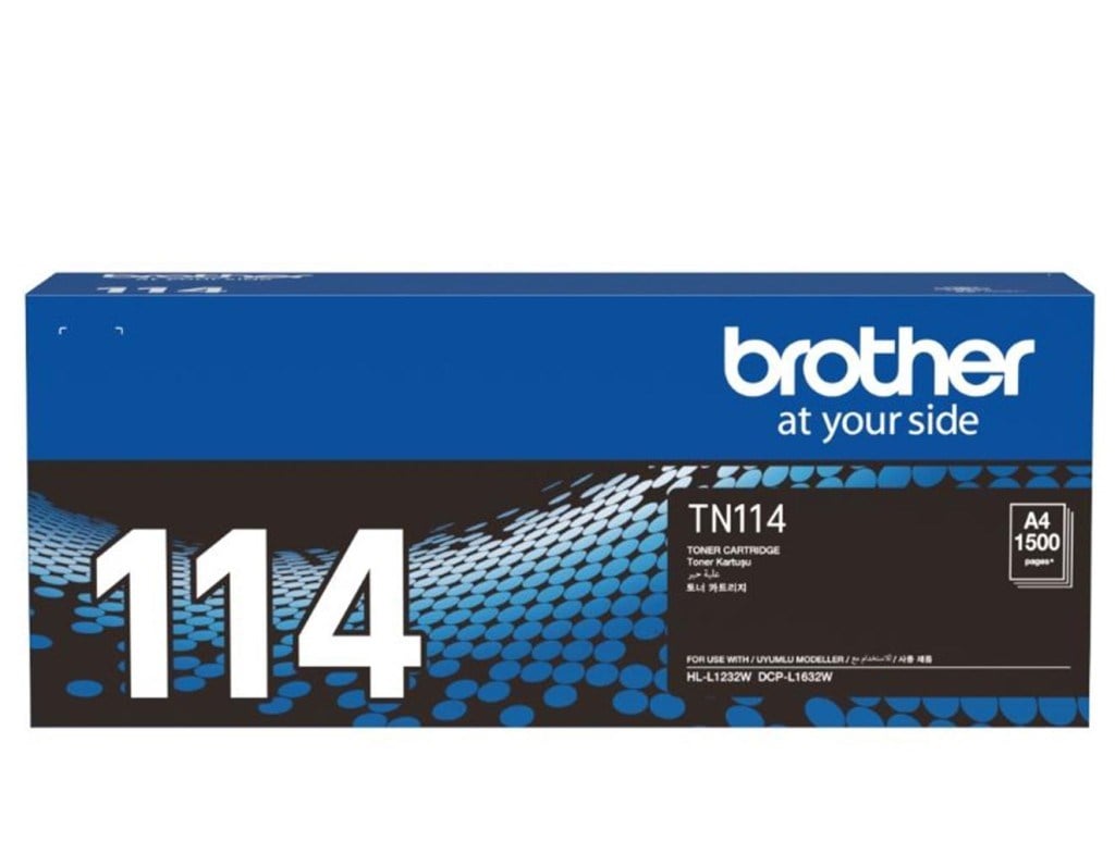 BrotherBrother TN-114 1.500 Sayfa Black Siyah Toner HL-L1232W DCP-L1632W4977766836821