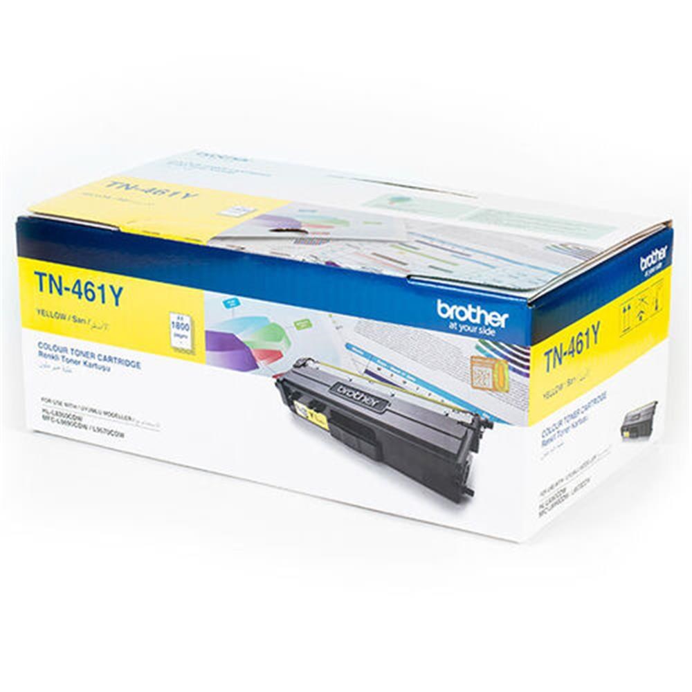 BrotherBrother TN-461Y 1.800 Sayfa Yellow Sarı Toner HL-L8360CDW MFC-L8690CDW4977766772990