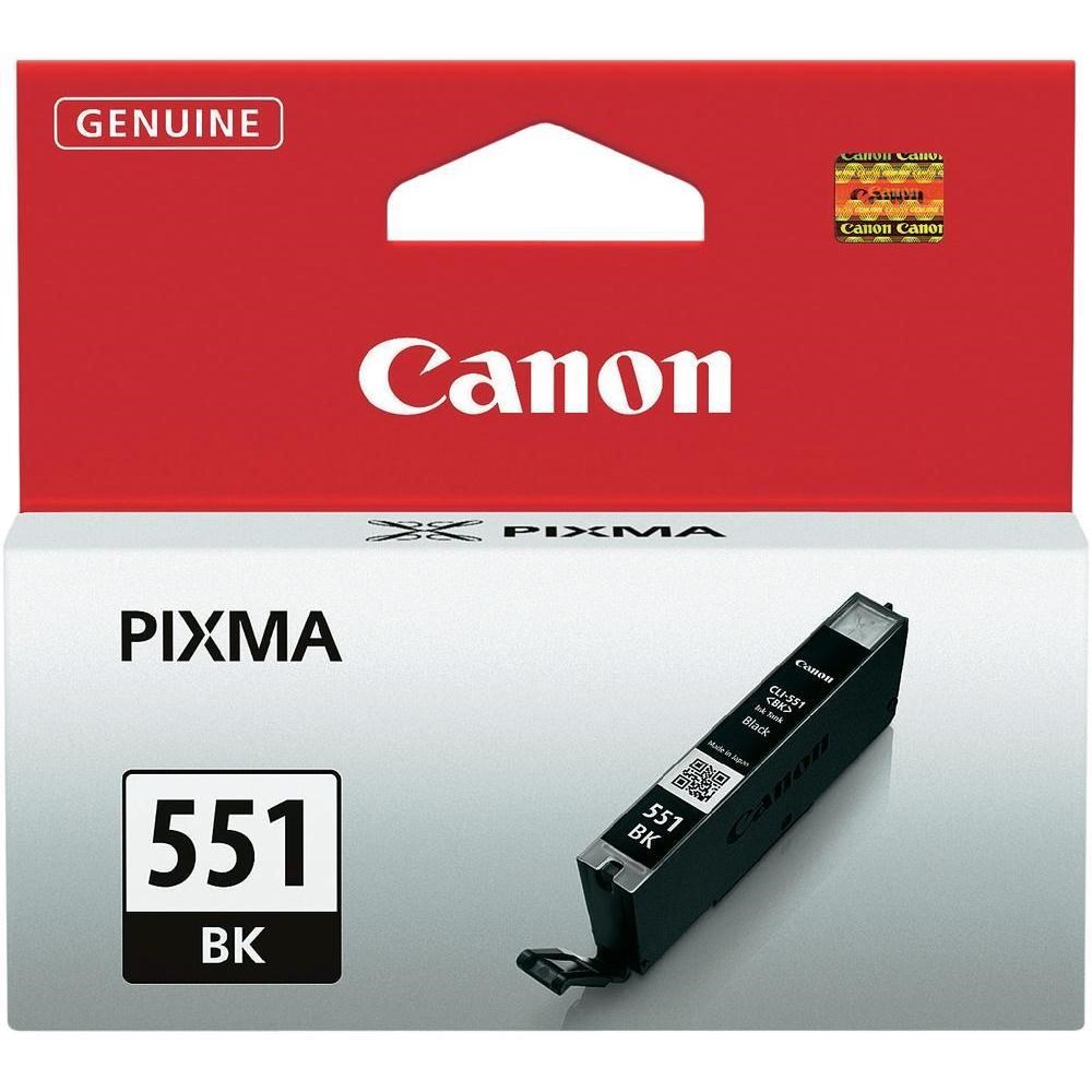 CANONCanon CLI-551BK Black Siyah Mürekkep Kartuş IP7250 MX9254960999905235