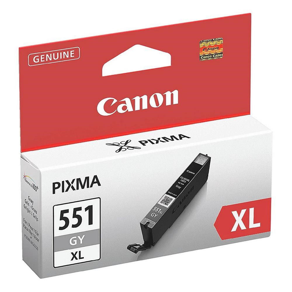 CANONCanon CLI-551XL GY Gray Gri Yüksek Kapasiteli Mürekkep Kartuş IP7250 MX9254960999904542