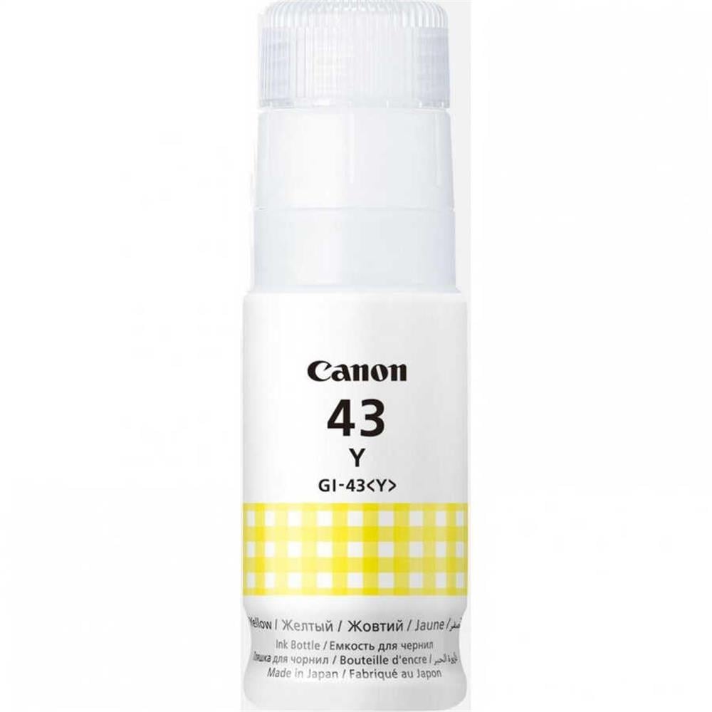 CANONCanon GI-43Y Yellow Sarı Şişe Mürekkep G540-G6404549292178845