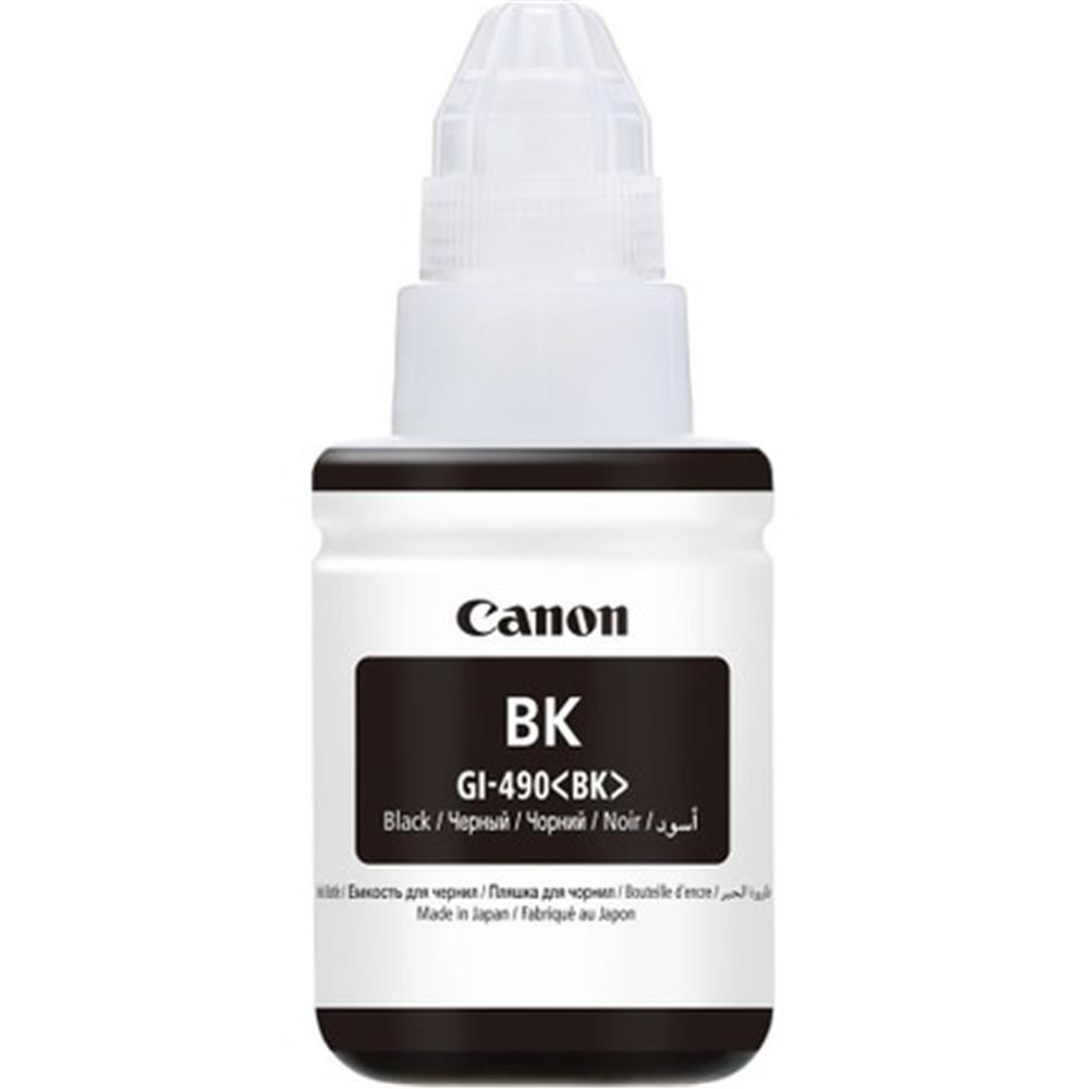 CANONCanon GI-490BK Black Siyah Şişe Mürekkep G1411-2411-3411-44114549292041729