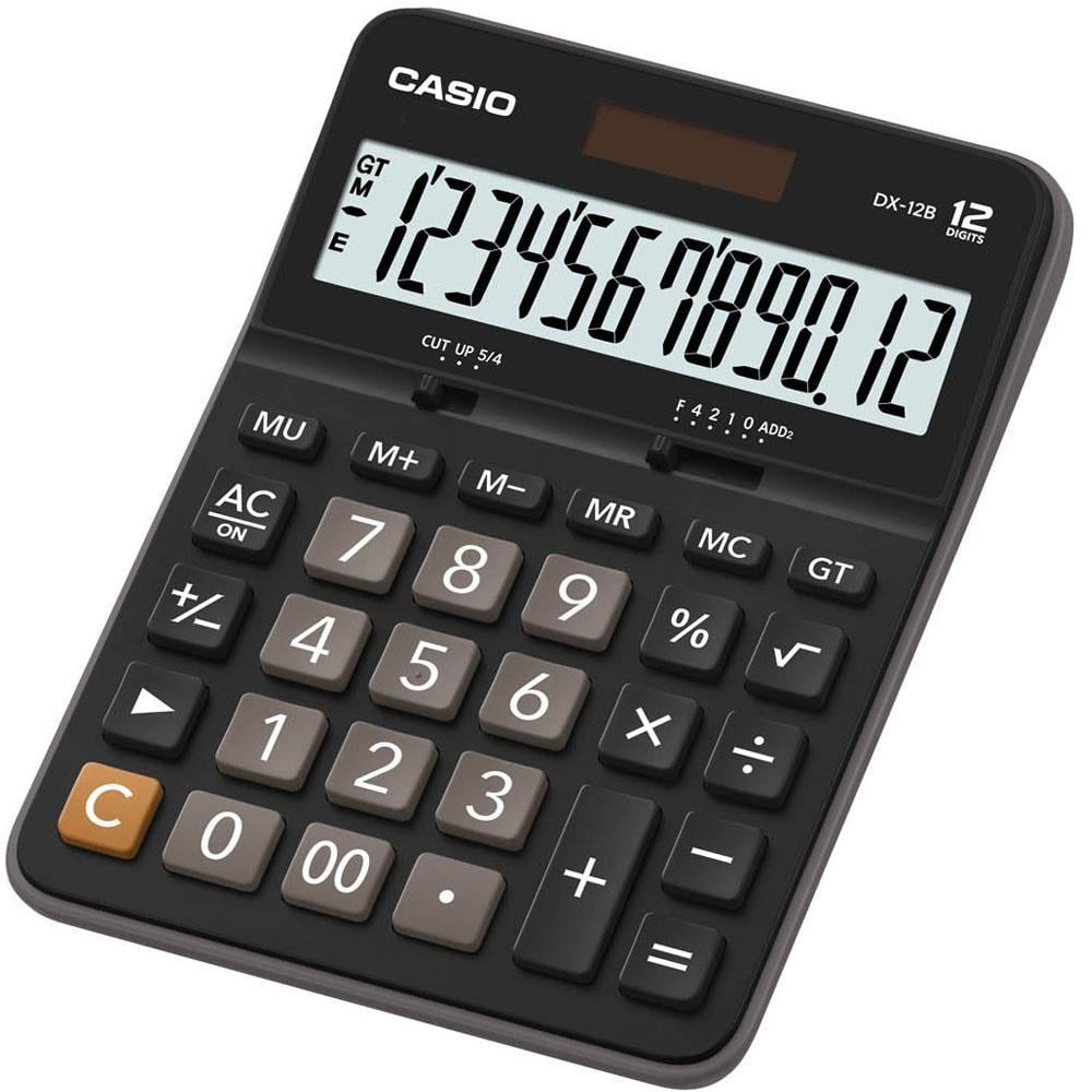 CASIOCasio DX-12B 12 Hane Masa Üstü Hesap Makinesi4971850032236