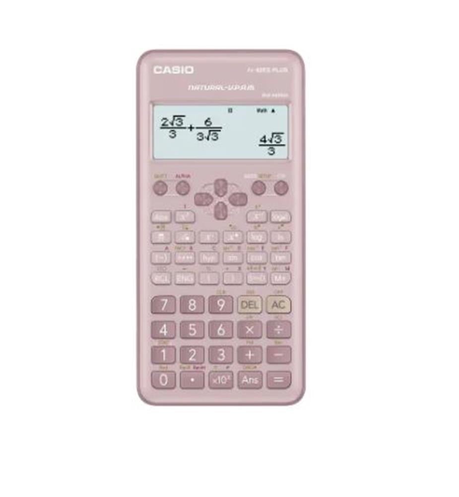 CasioCasio FX-82ES Plus Pembe Bilimsel Fonksiyonlu Hesap Makinesi 2.Versiyon4549526613968