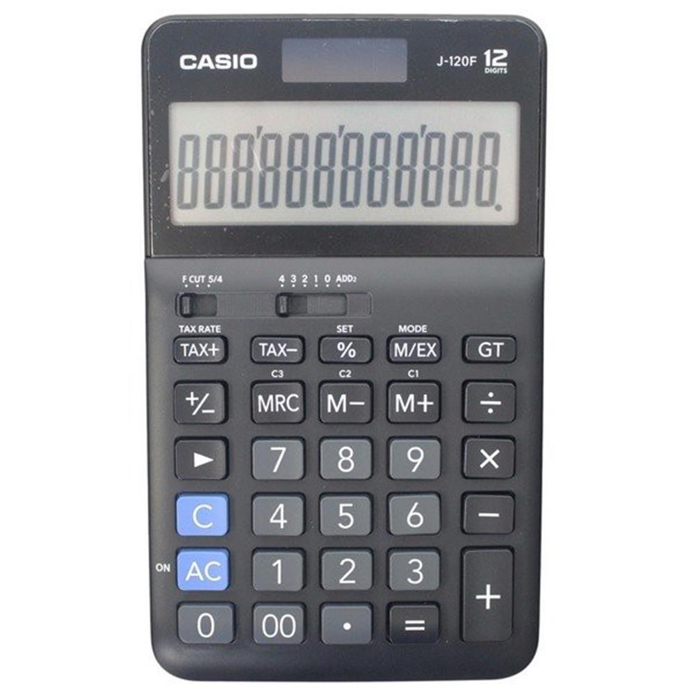 CasioCasio J-120F 12 Hane Masa Üstü Hesap Makinesi4549526701320