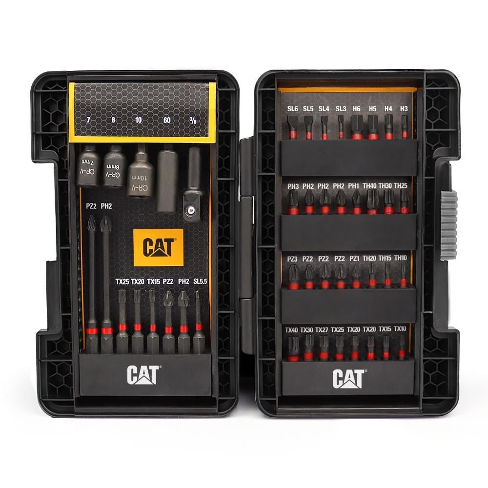 CATCAT DA01902 45 Parça Manganez Fosfat Alaşımlı Vidalama Uç SetiDA01902