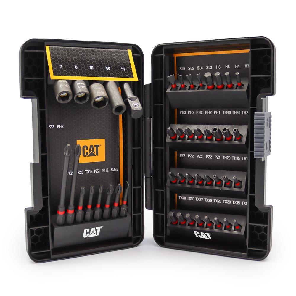 CATCAT DA01902 45 Parça Manganez Fosfat Alaşımlı Vidalama Uç SetiDA01902