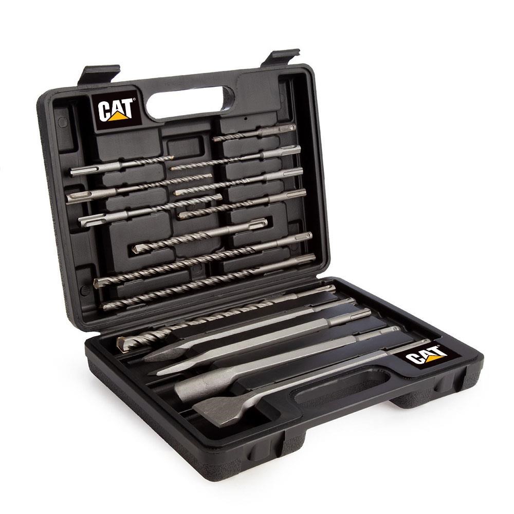 CATCAT DA03902 17 Parça Tungsten Karbür SDS-Plus Beton Kırıcı/Delici Matkap UcuDA03902