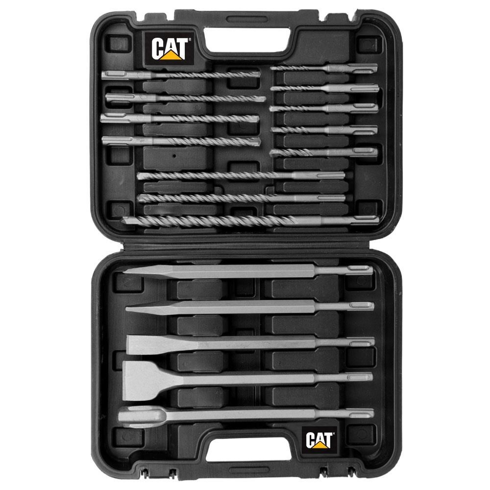 CATCAT DA03902 17 Parça Tungsten Karbür SDS-Plus Beton Kırıcı/Delici Matkap UcuDA03902