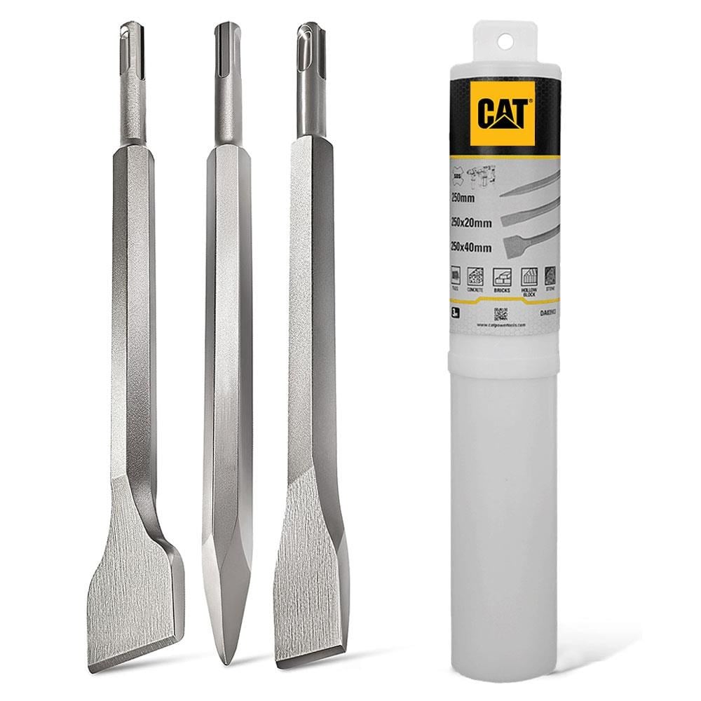 CATCAT DA03903 SDS Plus 3 Parça Profesyonel Murç/Keski Kırıcı Uç SetiDA03903