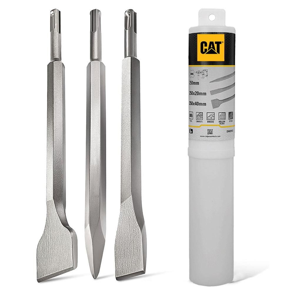 CATCAT DA03903 SDS Plus 3 Parça Profesyonel Murç/Keski Kırıcı Uç SetiDA03903
