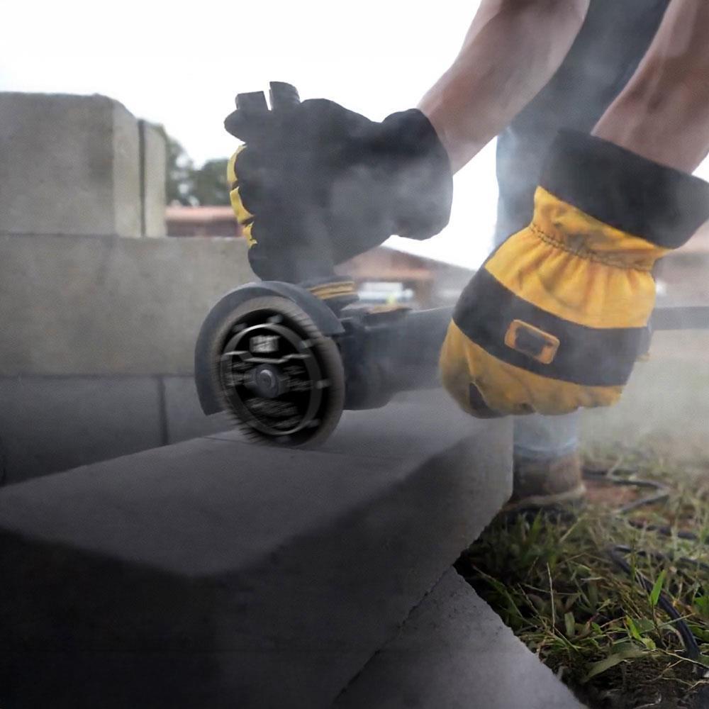 CATCAT DA09011 115mm Profesyonel Beton, Tuğla, Parke Taşı Elmas Kesme Diski (Turbo Kanallı Kenar)DA09011