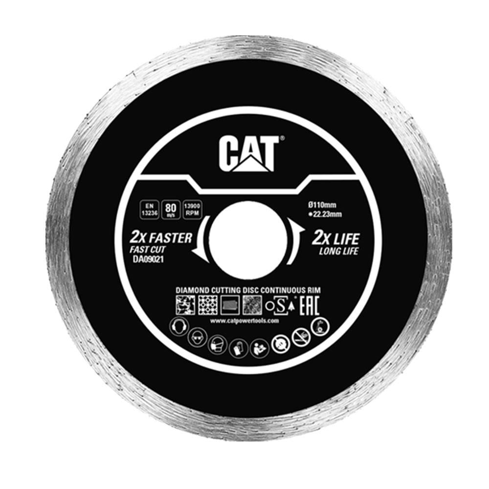 CATCAT DA09021 110mm Profesyonel Fayans, Seramik, Mermer Elmas Kesme DiskiDA09021