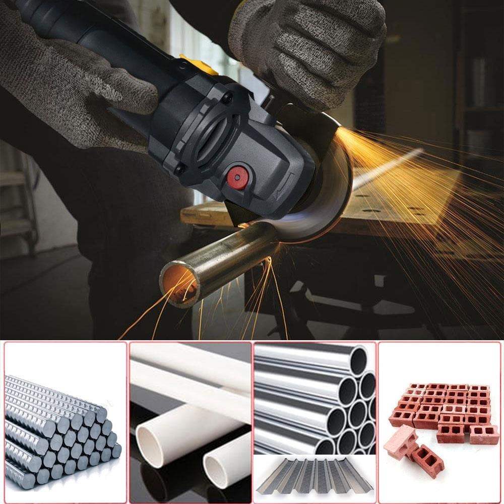CATCAT DA09052 115mm Profesyonel Çelik, İnox, Alüminyum, PVC, Fayans, Çok Amaçlı Elmas Kesme Diski (Soketli, Aralıklı Kenar)DA09052
