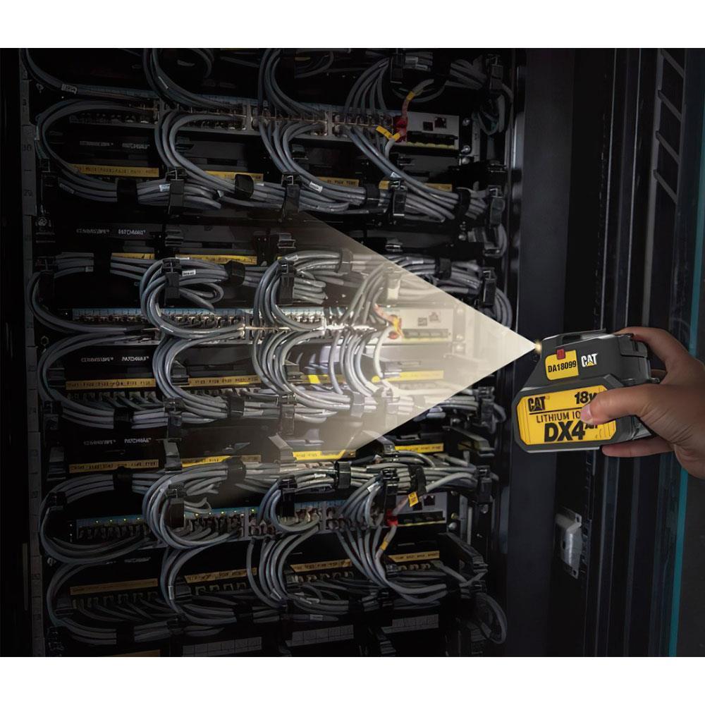 CATCAT DA18099 18Volt 2A Çift Çıkışlı USB Port + LED Fener (Akü Dahil Değildir)DA18099