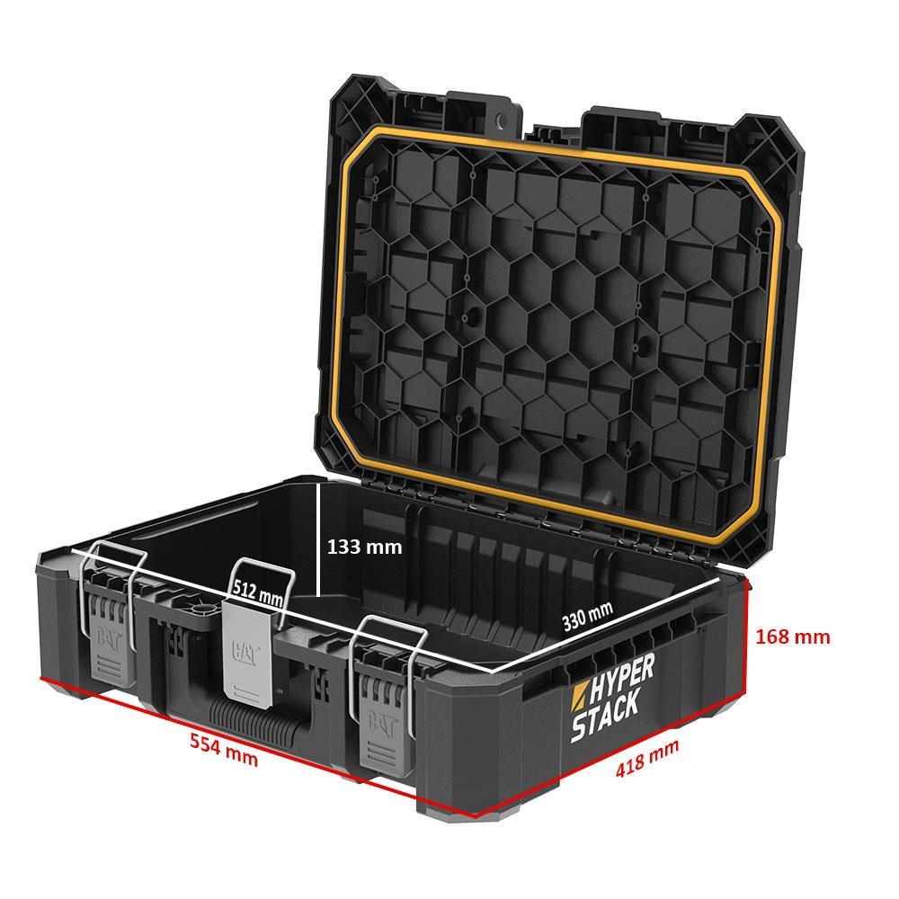 CATCAT DA41002 HYPER STACK 23 Litre Ağır Hizmet Tipi Kilitli Takım ÇantasıDA41002