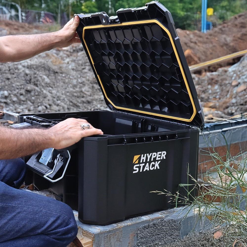CATCAT DA41003 HYPER STACK 43 Litre Ağır Hizmet Tipi Kilitli Takım ÇantasıDA41003