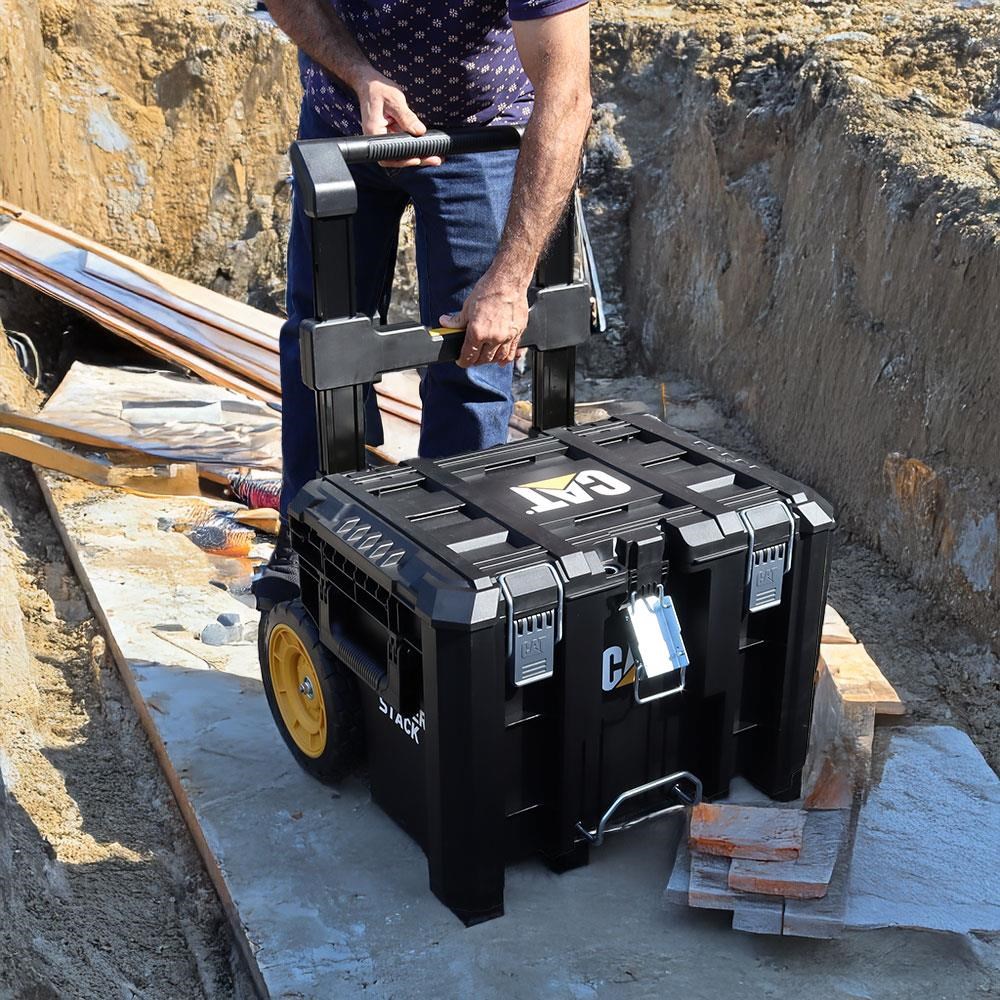 CATCAT DA41004 HYPER STACK 60 Litre Ağır Hizmet Tipi Tekerlekli Kilitli Takım ÇantasıDA41004