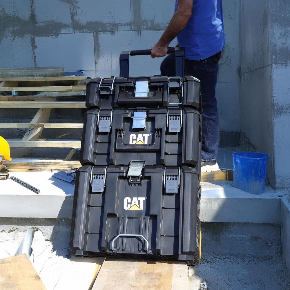 CATCAT DA41005 HYPER STACK Ağır Hizmet Tipi 3’Lü Tekerlekli Kilitli Takım Çantası SetiDA41005