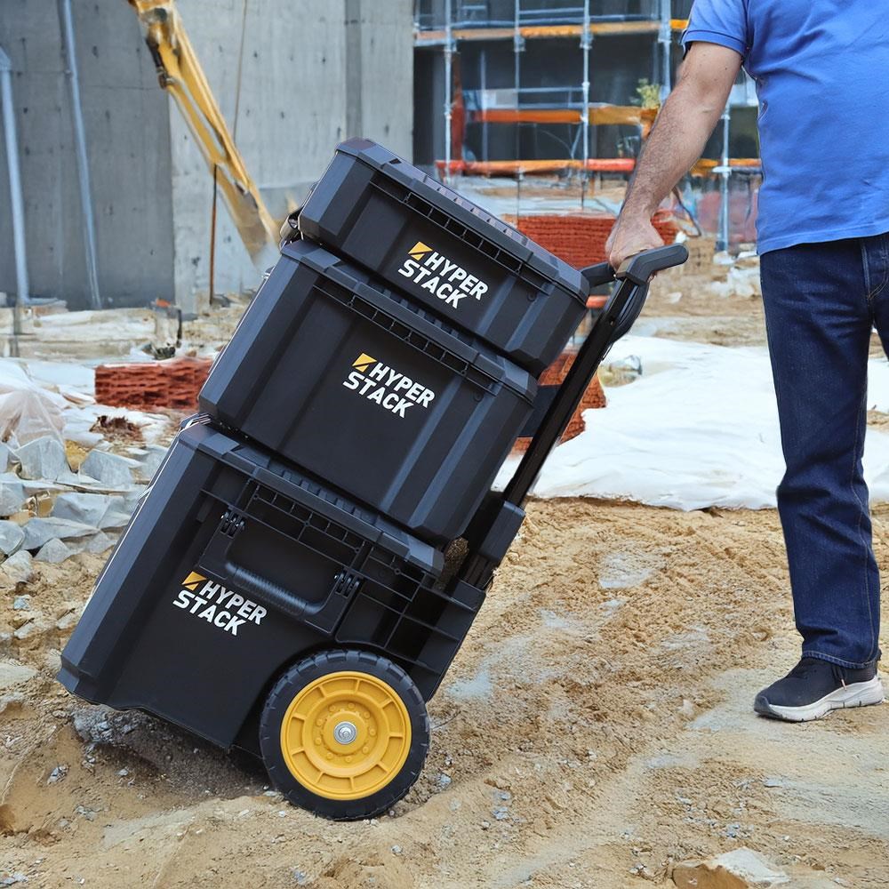 CATCAT DA41005 HYPER STACK Ağır Hizmet Tipi 3’Lü Tekerlekli Kilitli Takım Çantası SetiDA41005