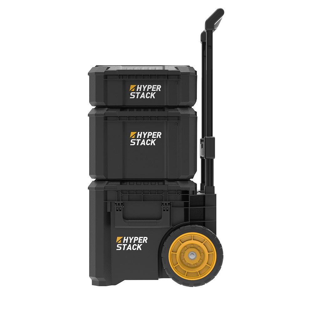 CATCAT DA41005 HYPER STACK Ağır Hizmet Tipi 3’Lü Tekerlekli Kilitli Takım Çantası SetiDA41005
