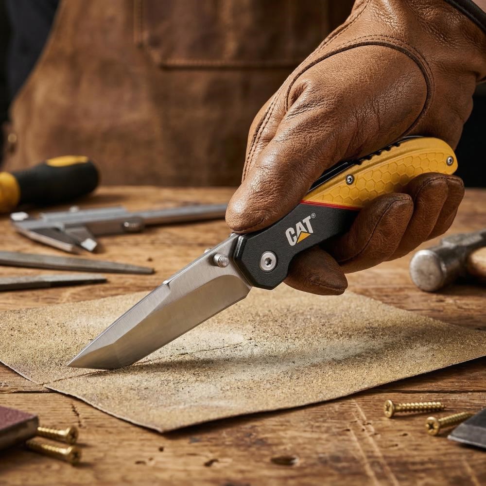 CATCAT DA980047 Kemer Askı Kancalı Katlanabilir 18CM Paslanmaz Çelik Kamp ÇakısıDA980047