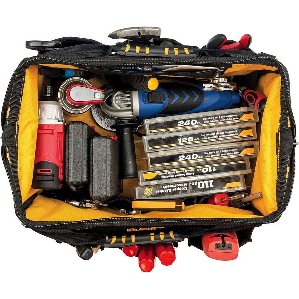 CATCAT DA980192 16'' Ağır Hizmet Geniş Ağızlı Bez Alet Takım ÇantasıDA980192