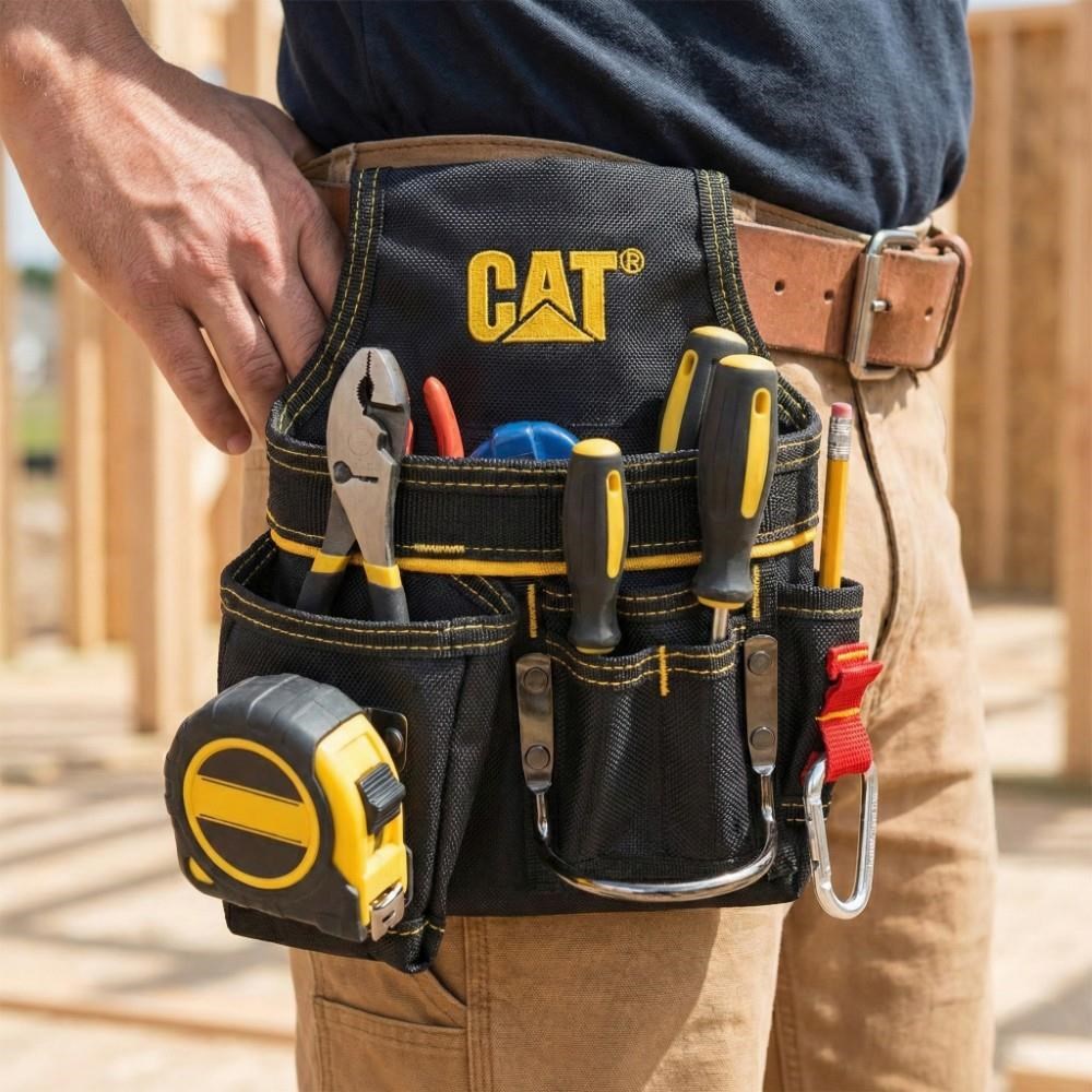 CATCAT DA980564 Askı Kancalı Ağır Hizmet Bel Alet ÇantasıDA980564