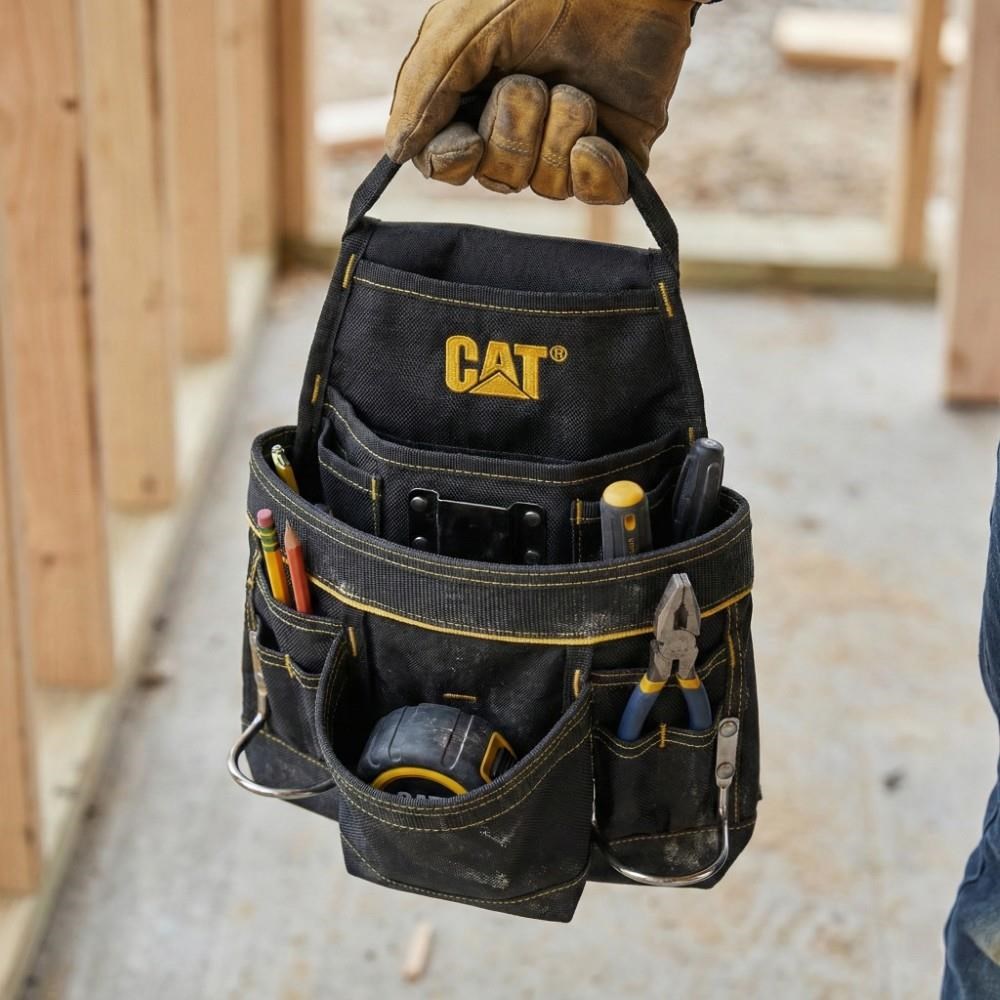 CATCAT DA980567 Çift Askı Kancalı Ağır Hizmet Bel Alet ÇantasıDA980567