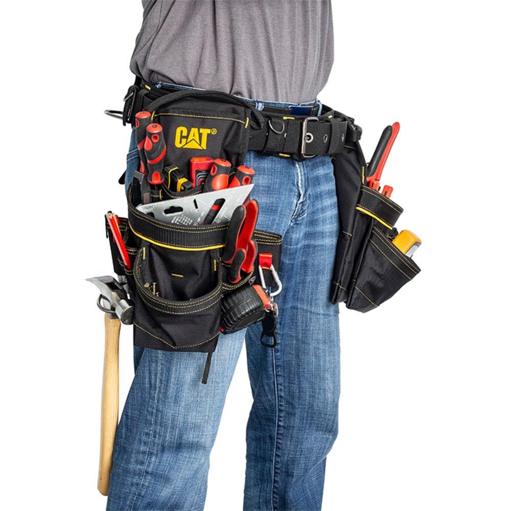 CATCAT DA980569 Kemerli Askı Kancalı Ağır Hizmet Bel Alet ÇantasıDA980569