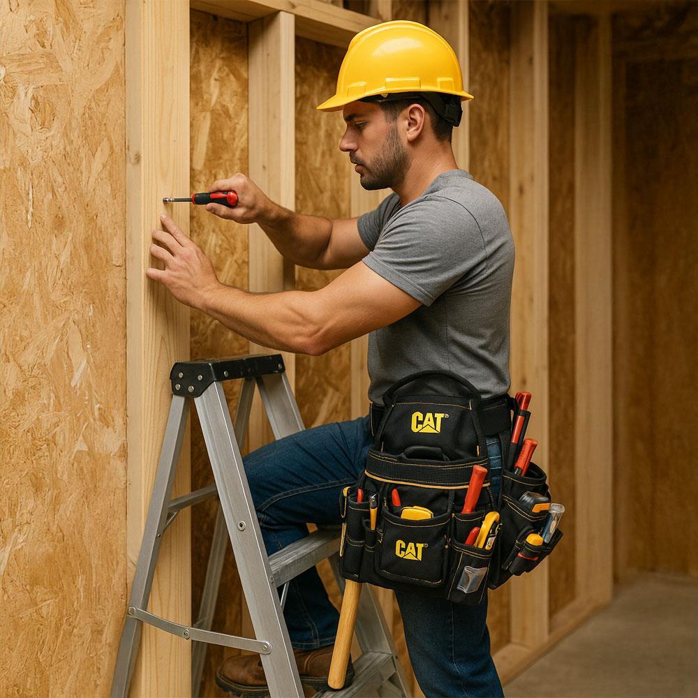 CATCAT DA980569 Kemerli Askı Kancalı Ağır Hizmet Bel Alet ÇantasıDA980569