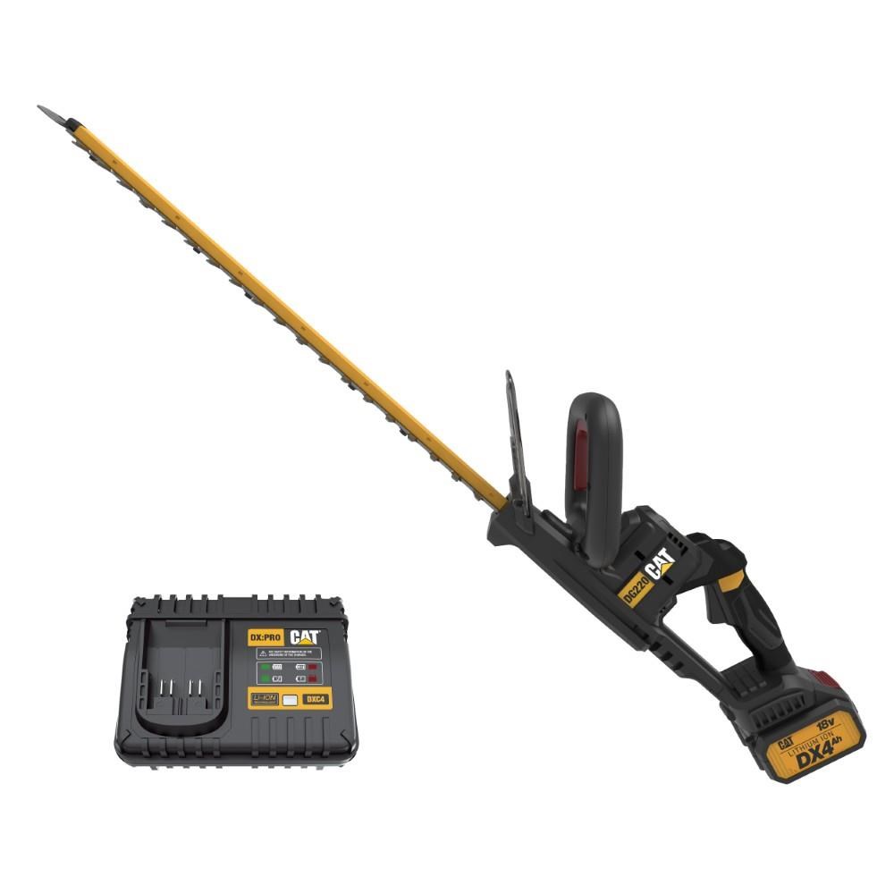 CATCAT DG220 18Volt 4.0Ah Li-ion Tek Akülü Kömürsüz 61CM Profesyonel Çit BudamaDG220