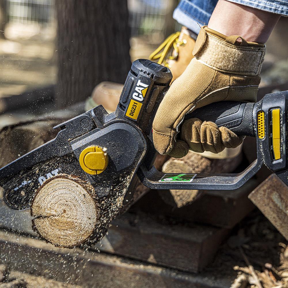 CATCAT DG231 18Volt 4.0Ah Li-ion 12CM Profesyonel Şarjlı Kömürsüz Zincirli TestereDG231