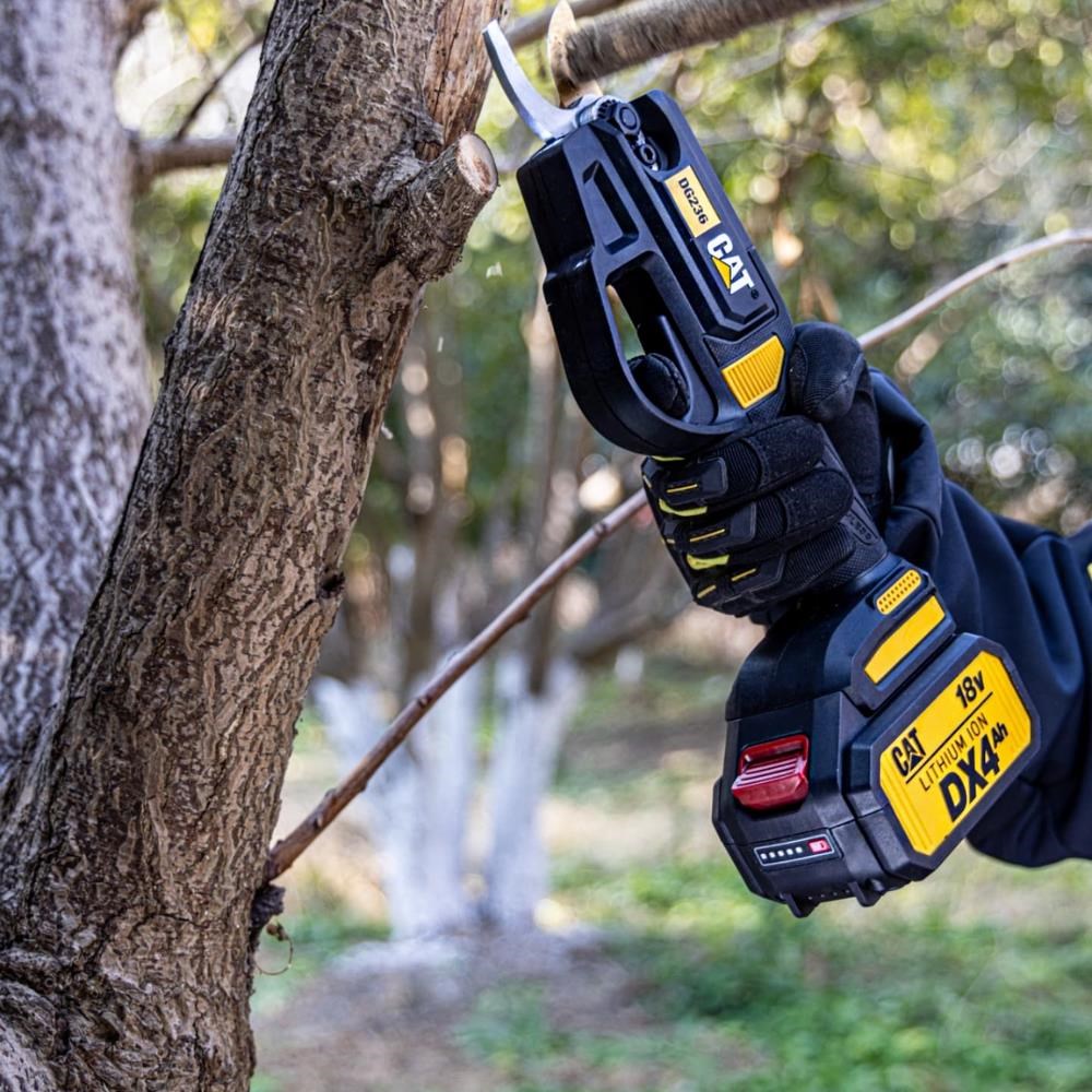 CATCAT DG236 18Volt 2.0A Li-ion Tek Akülü Profesyonel Kömürsüz Dal Budama MakasıDG236