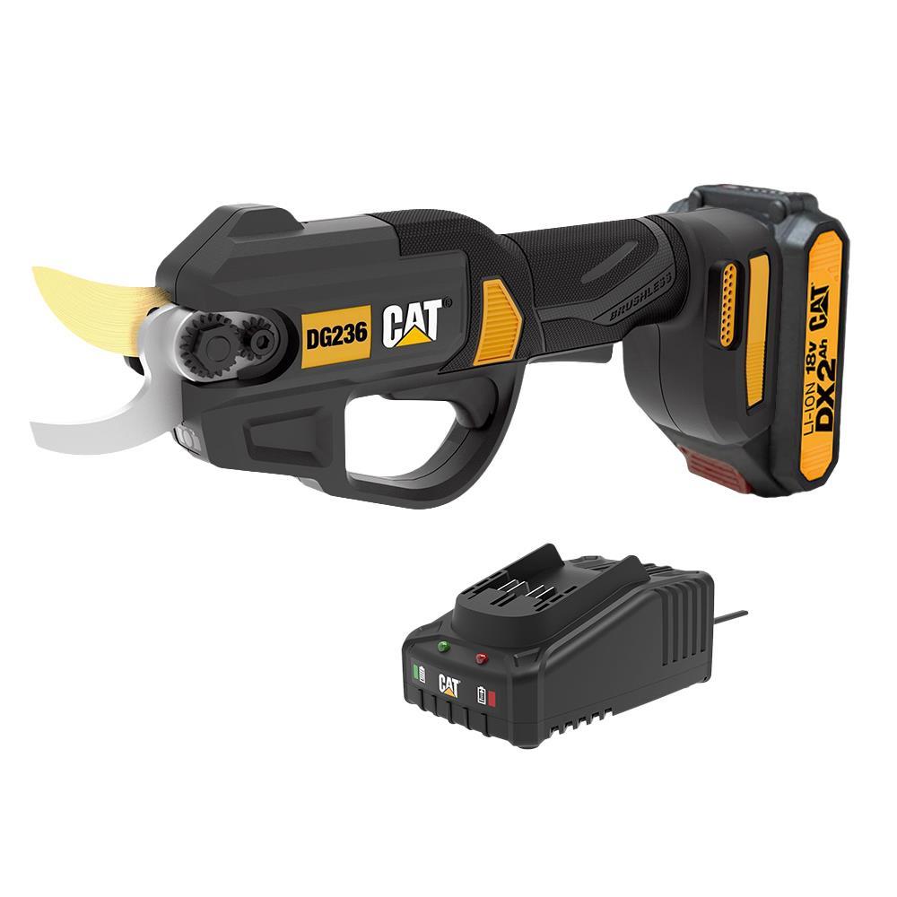 CATCAT DG236 18Volt 2.0A Li-ion Tek Akülü Profesyonel Kömürsüz Dal Budama MakasıDG236