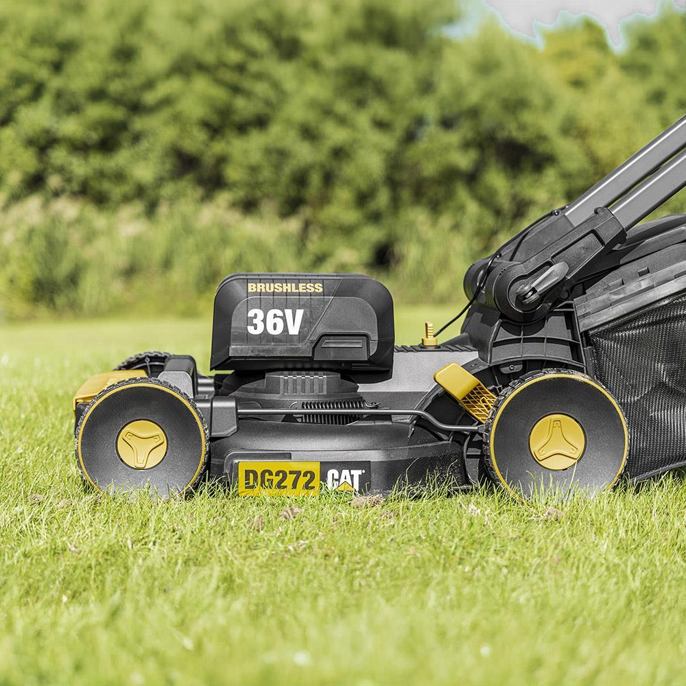 CATCAT DG272 36Volt 4.0Ah. Li-ion 41CM Profesyonel Kömürsüz Şarjlı Çim BiçmeDG272