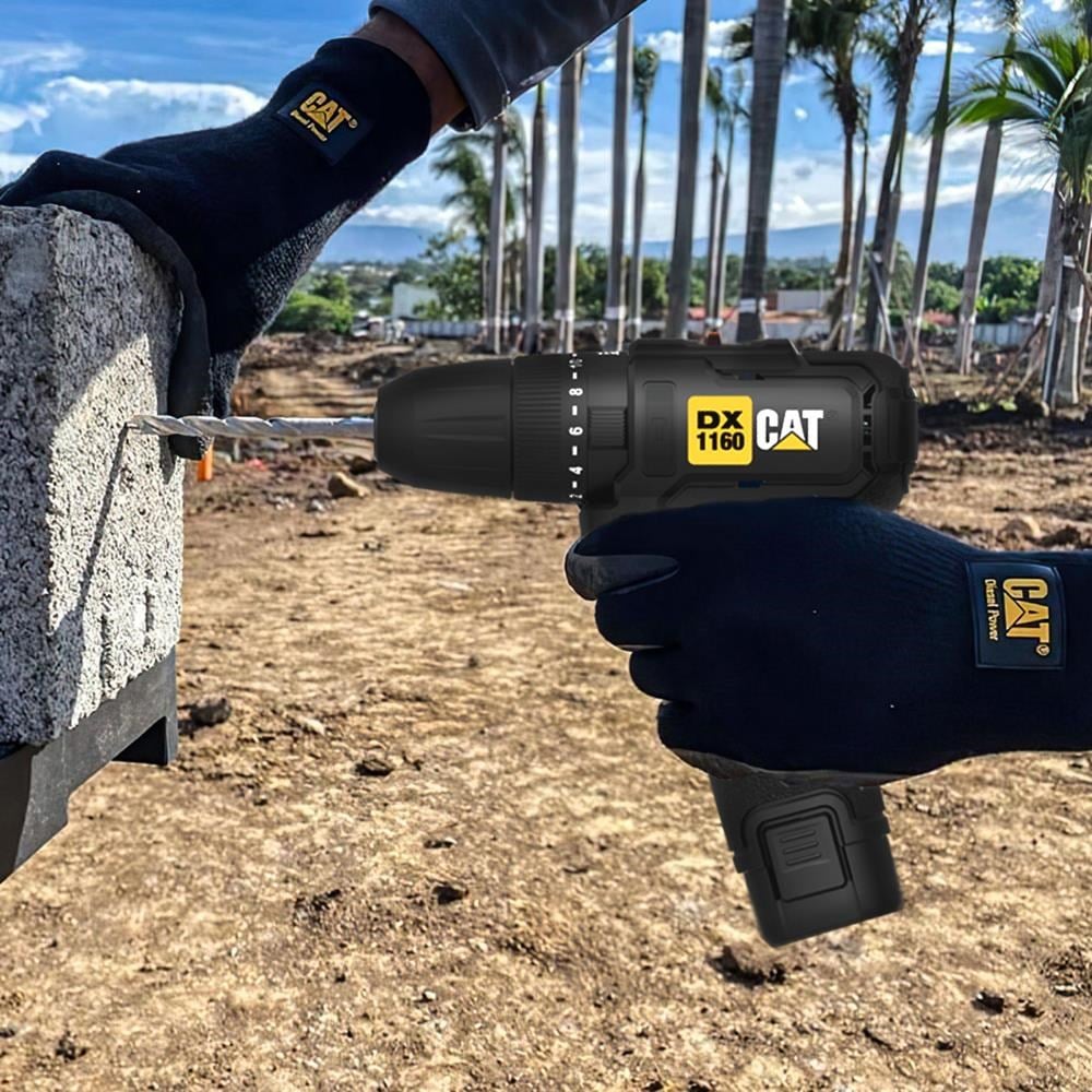 CATCAT DX1160 12Volt/2.0Ah Li-ion Çift Akülü Kömürsüz Profesyonel Şarjlı Darbeli Matkap + DA01901 32 Parça Aksesuar SetiDX1160
