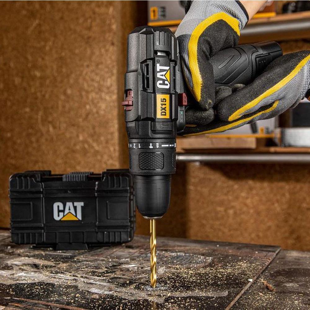 CATCAT DX15.1 12Volt/2.0Ah Li-ion Çift Akülü Profesyonel Şarjlı Darbeli MatkapDX15.1