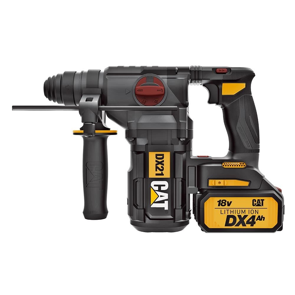 CATCAT DX21 18Volt 4.0Ah 2.2J Li-ion Çift Akülü Şarjlı Kömürsüz Profesyonel SDS-Plus Pnömatik Kırıcı/DeliciDX21