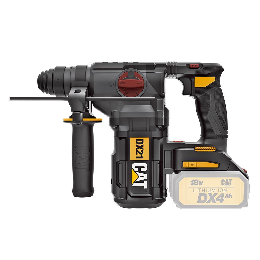 CATCAT DX21B 18Volt 2.2J Kömürsüz Profesyonel SDS-Plus Pnömatik Kırıcı/Delici (Akü Dahil Değildir)DX21B