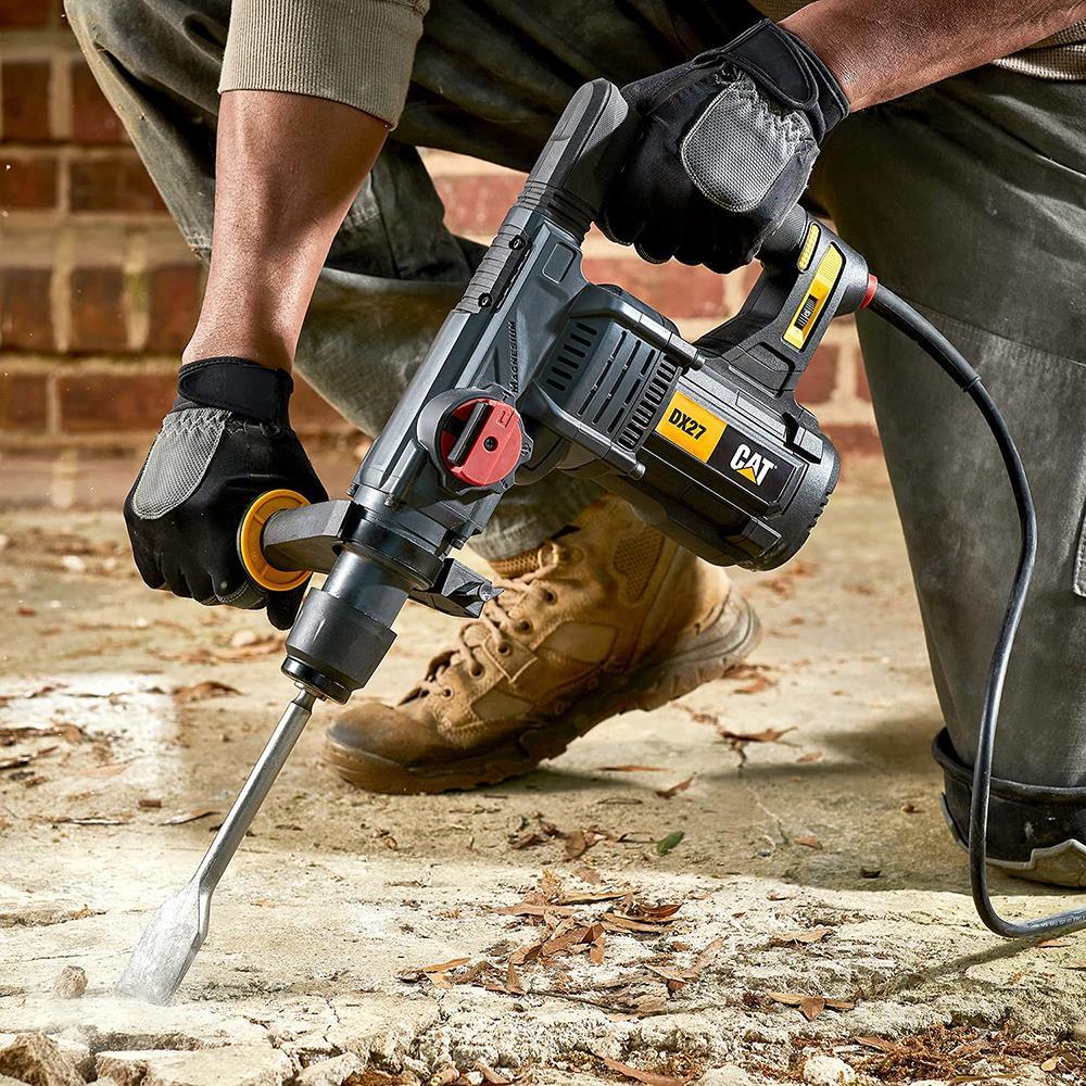 CATCAT DX27SET 1500Watt 5.0J 32MM Profesyonel SDS-Plus Kırıcı/Delici + DA03903 3 Parça Kırıcı Uç SetiDX27SET