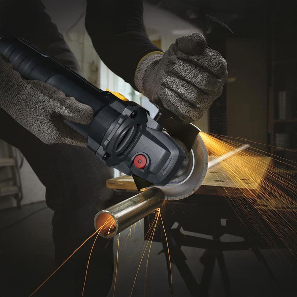 CATCAT DX3090 720Watt 125mm Profesyonel Avuç Taşlama + DA09052 Genel Amaçlı Elmas Kesme DiskiDX3090