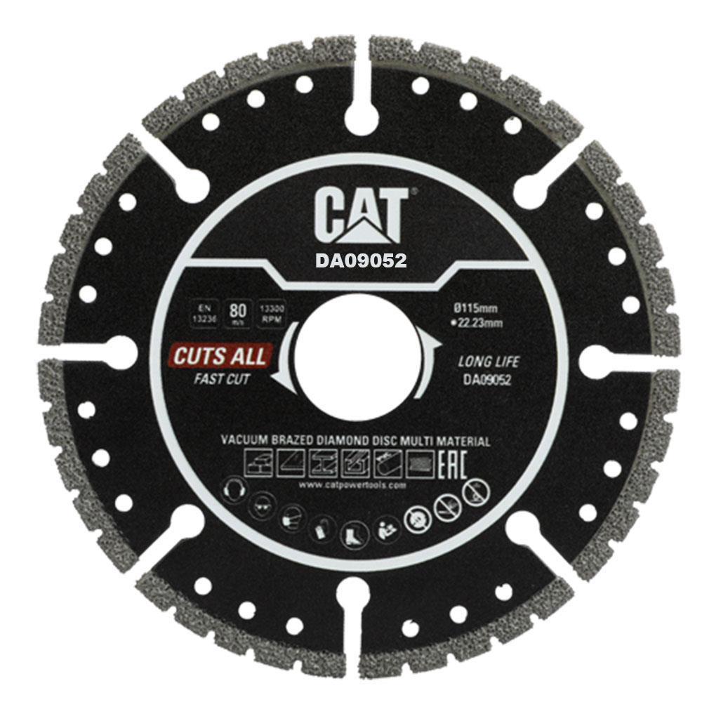 CATCAT DX3090 720Watt 125mm Profesyonel Avuç Taşlama + DA09052 Genel Amaçlı Elmas Kesme DiskiDX3090