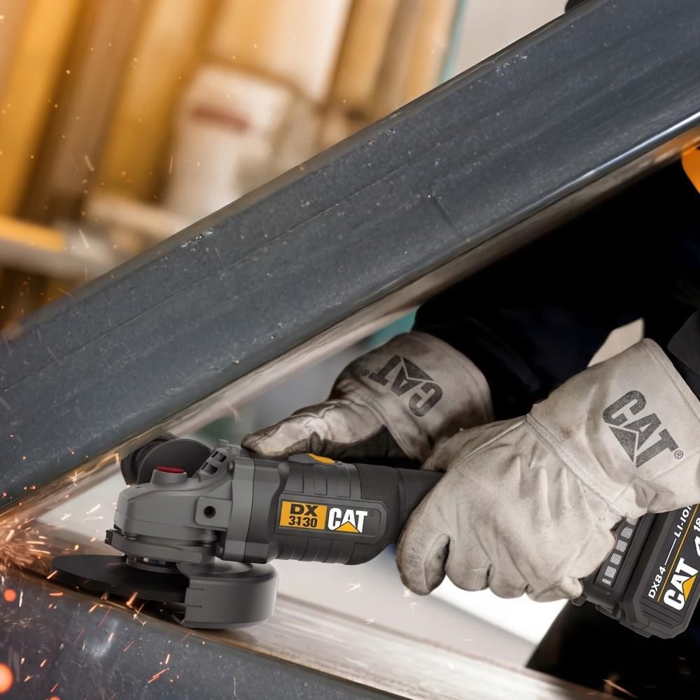 CATCAT DX3130 18Volt/4.0Ah 125mm Tek Akülü Kömürsüz Profesyonel Avuç TaşlamaDX3130