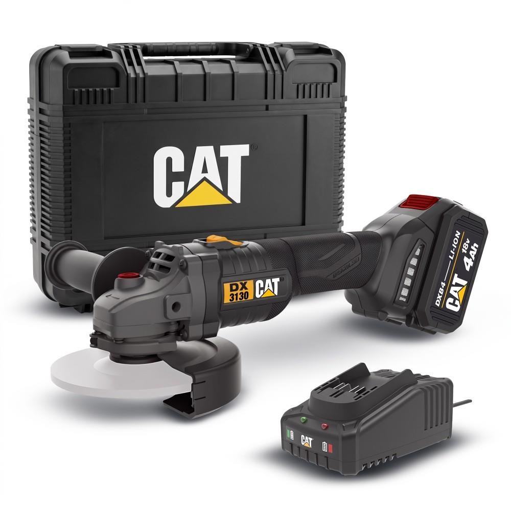 CATCAT DX3130 18Volt/4.0Ah 125mm Tek Akülü Kömürsüz Profesyonel Avuç TaşlamaDX3130