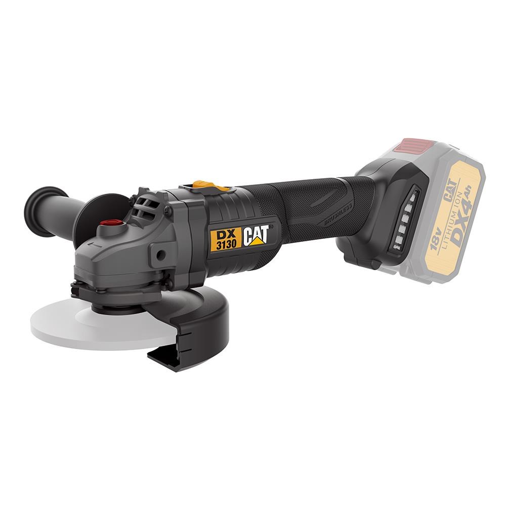 CATCAT DX3130B 18Volt 125mm Kömürsüz Profesyonel Avuç Taşlama (Akü Dahil Değildir)DX3130B