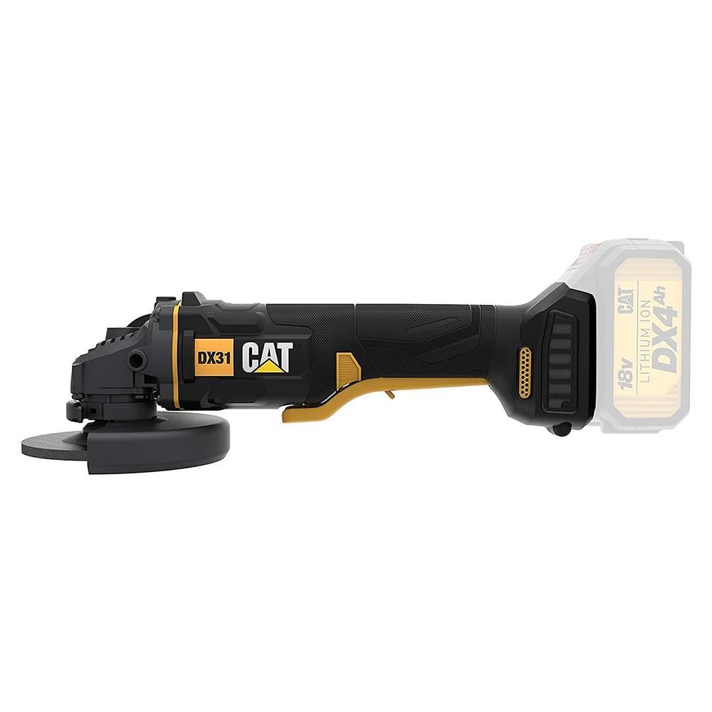 CATCAT DX31B 18Volt 115mm Kömürsüz Profesyonel Avuç Taşlama (Akü Dahil Değildir)DX31B