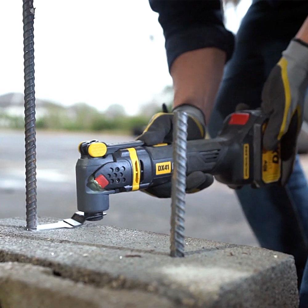 CATCAT DX41B 18Volt Kömürsüz Profesyonel Çok Amaçlı Devir Ayarlı Raspalama+14 Adet Aksesuar (Akü Dahil Değildir)DX41B