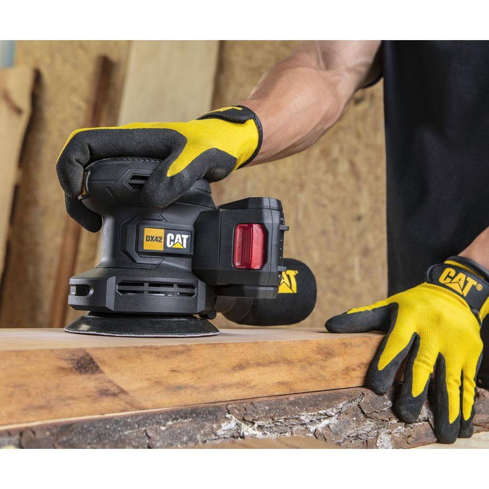 CATCAT DX42B 18Volt 125mm Profesyonel Devir Ayarlı Eksantrik Zımpara (Akü Dahil Değildir)DX42B